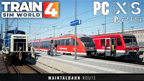 Neues DLC TSW4 Train Sim World 4 Maintalbahn Aschaffenburg