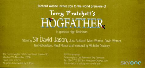 Discworld Stamp Catalogue Ephemera Hogfather Premier