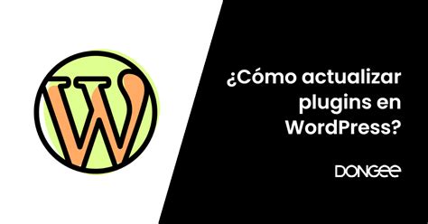 Cómo actualizar plugins en WordPress