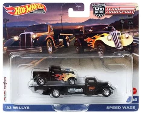 Hot Wheels Team Transport Willys Speed Waze