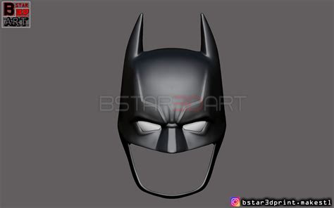 Archivo Stl Casco De Batman The Batman 2021 Robert Pattinson Dc Comic