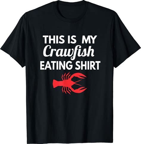 This Is My Crawfish Eating T Shirt Funny Crawdaddy Shirts