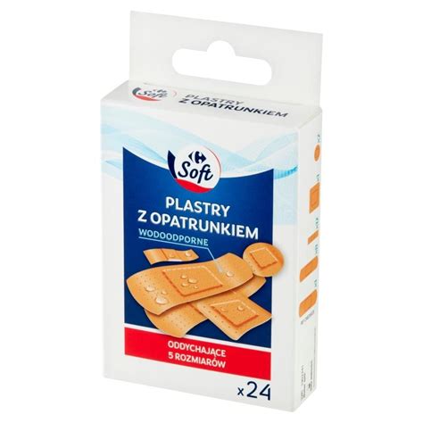 Carrefour Soft Plastry Z Opatrunkiem Sztuki Zakupy Online Z