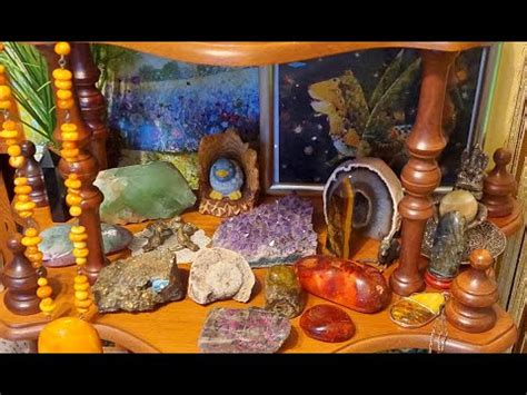 моя маленькая коллекция камней обрела своё место - YouTube