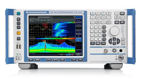 R Sfsvr Real Time Spectrum Analyzer Rohde Schwarz