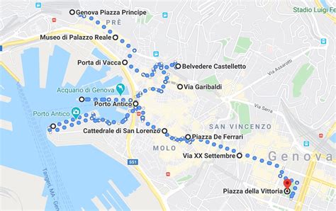 Ore A Genova Itinerario A Piedi Exploringtales