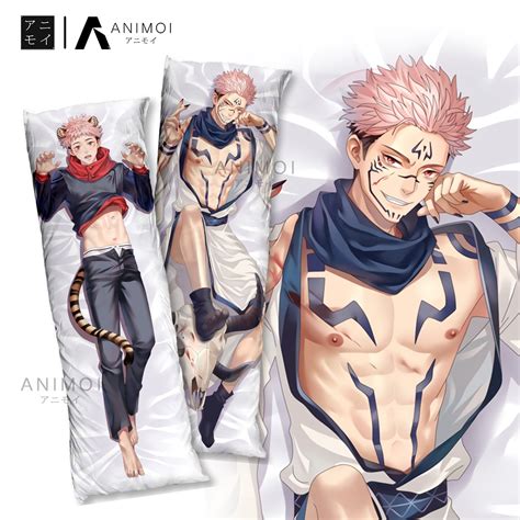 Jual Sarung Bantal Dakimakura Anime Jujutsu Kaisen Itadori Yuuji