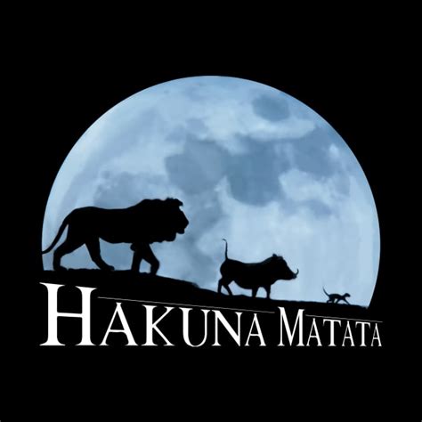 Hakuna Matata Live Action Lion King Tapestry Teepublic