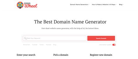 The 10 Best Domain Name Generators To Elevate Your Brand