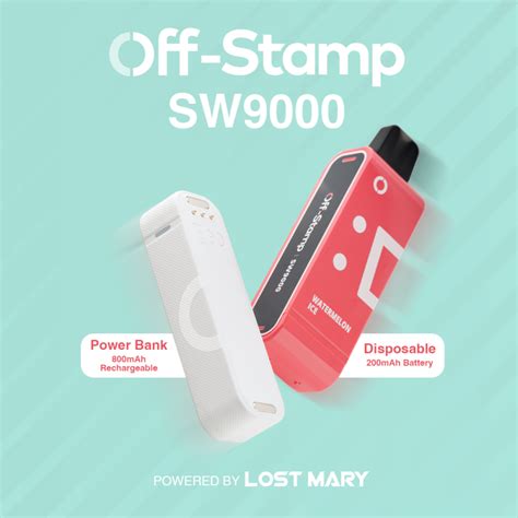 Off Stamp Sw Disposable Kit Pod Charging Station Lost Mary