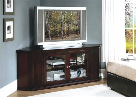 Photos Corner Oak Tv Stands For Flat Screen