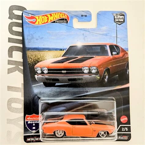 玩具快克 HOT WHEELS 風火輪 汽車文化 美國 肌肉車 膠胎 CHEVELLE SS 蝦皮購物