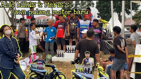 Pembagian Hadiah Grasstrack Bhayangkara Solok Selatan Meris S Dan Aldo