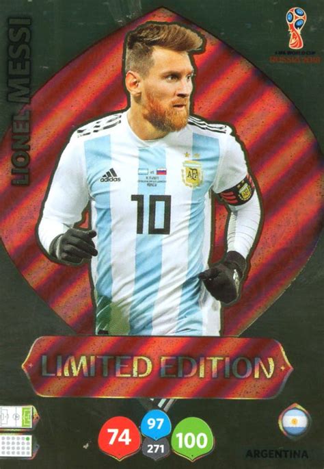 Buy Fifa World Cup Adrenalyn Xl Russia Lionel Messi Limited