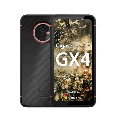 Мобильный телефон GIGASET GX4 IM BLACK (защита по военному стандарту ...