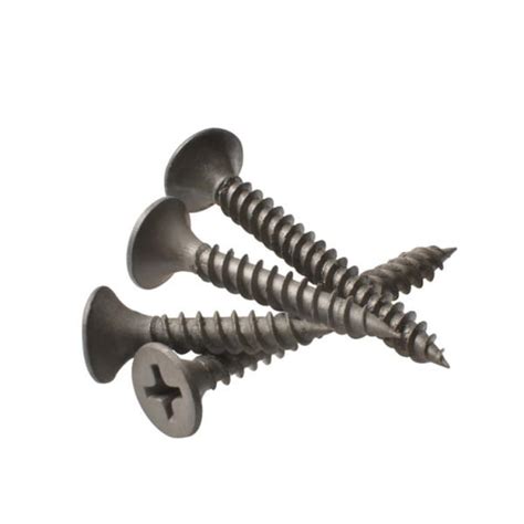 Black Gray Phosphated Bugle Head Gypsum Board Screw Coarse Thread