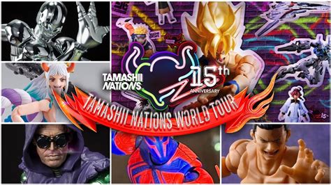 Tamashii Nations World Tour 15th Anniversary SH Figuarts Reveals