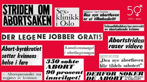 Sex Og Samfunn Fyller R Vi Fortsetter Abortkampen S Lenge Vi M Sex Og Samfunn