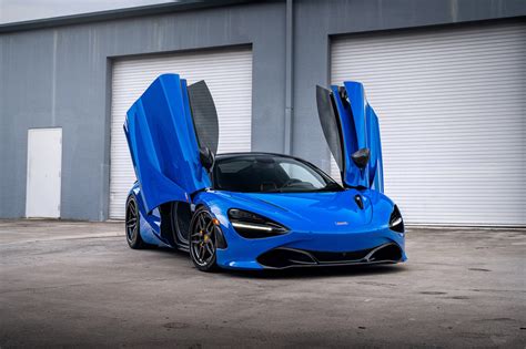 Blue And Black Make For The Perfect McLaren 720S Spider | Carscoops