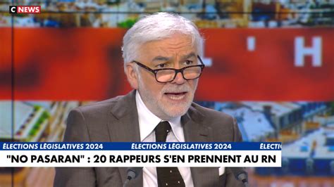 Pascal Praud sidéré par les paroles d un titre anti RN visant la mère