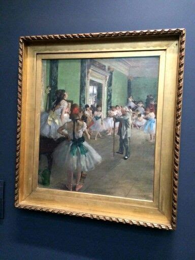 Edgar Degas Work At Musee D Orsay La Classe De Danse The Ballet Class 12 August 2015 Auguste