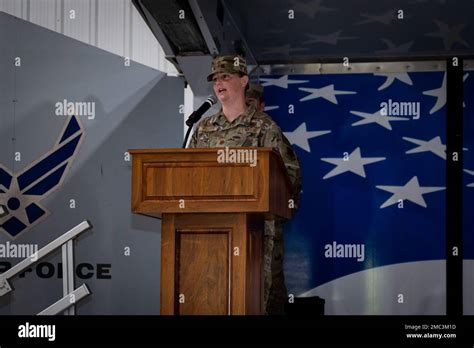 Maj Amanda Miller Incoming 334th Fighter Generation Squadron