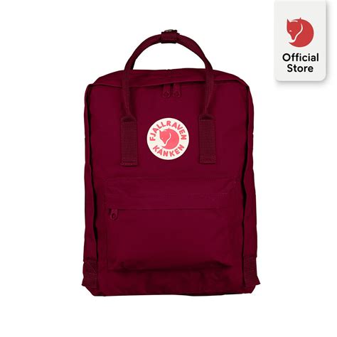 Fjallraven Kanken Classic Backpack Red Series Shopee Malaysia