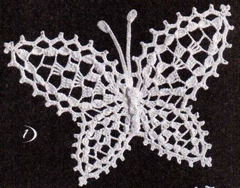 Ажурные бабочки | Crochet butterfly, Crochet butterfly pattern, Crochet ...