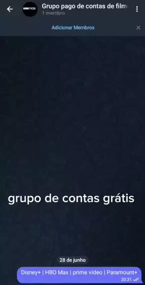 Contas Hbo Max Grátis Telegram - gerador-de-contas-gratis-grupo-no-telegram | Disco ...| Kwai