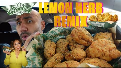 Wingstop Lemon Herb Remix Review New Latto Meal And Flavor Youtube