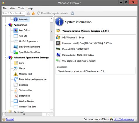 Free App Winaero Tweaker Tips Tweaks Customization Neowin