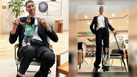 Guinness World Record Tallest Man Shortest Woman Reunite Pepph