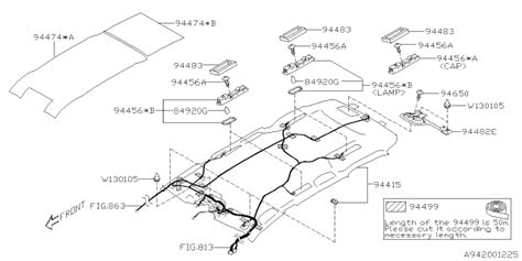 Roof Trim 2021 Subaru Ascent