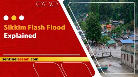 Sikkim Flash Flood Explained Youtube