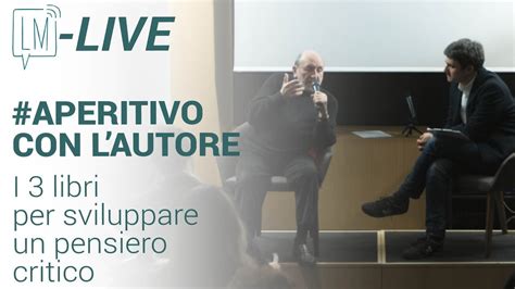 I 3 Libri Per Sviluppare Un Pensiero Filosofico Critico Umberto Galimberti Youtube