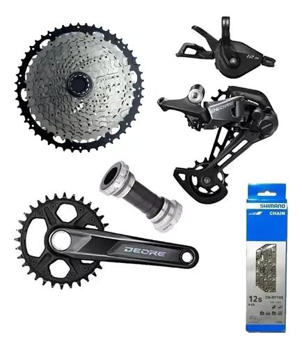 Kit Shimano Deore M D Velocidades Original Parcelamento