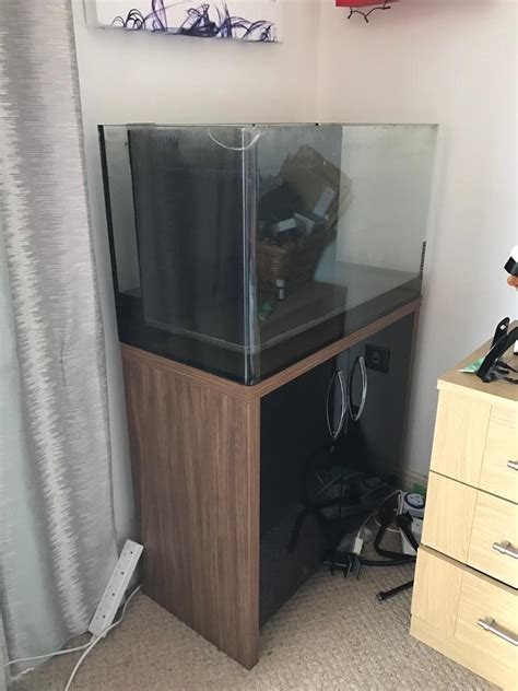 Aqua One Aqua Aspire Glass Aquarium Litre With Cabinet In The