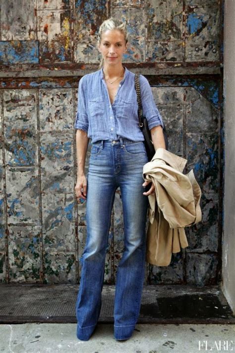 Let S Bring The 70s Back Here Are 25 Ways To Wear Flared Jeans