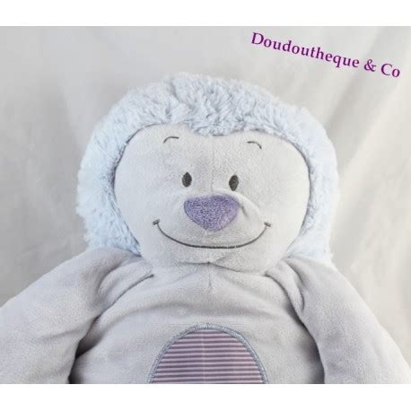 Grande peluche Merlin hérisson NOUKIE S Arthur et Merlin doudou 50