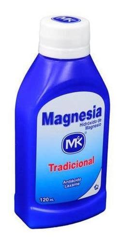 Magnesia Tradicional Antiácido Laxante Frasco Con 120 Ml MercadoLibre