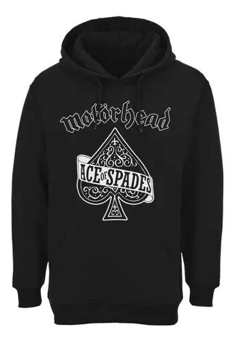 Poleron Motorhead Ace Of Spades Metal Abominatron Cuotas Sin Inter S