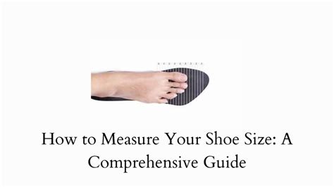 How To Measure Your Shoe Size A Comprehensive Guide •