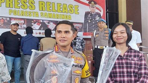 Polisi Tangkap 2 Remaja Samarinda Yang Viral Karena Saling Serang Pakai