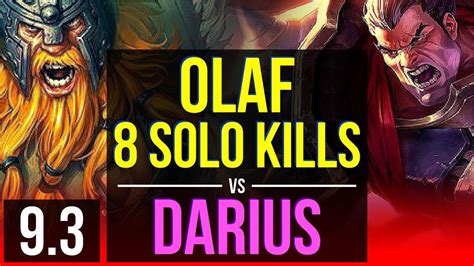 Olaf Vs Darius Top Early Solo Kills Solo Kills Korea Diamond