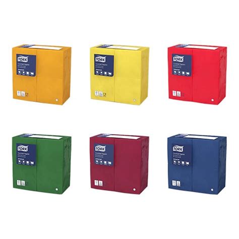 Tork 24x24 Universal салфетки сервировочные Cocktail Napkin в пачках, 1 ...