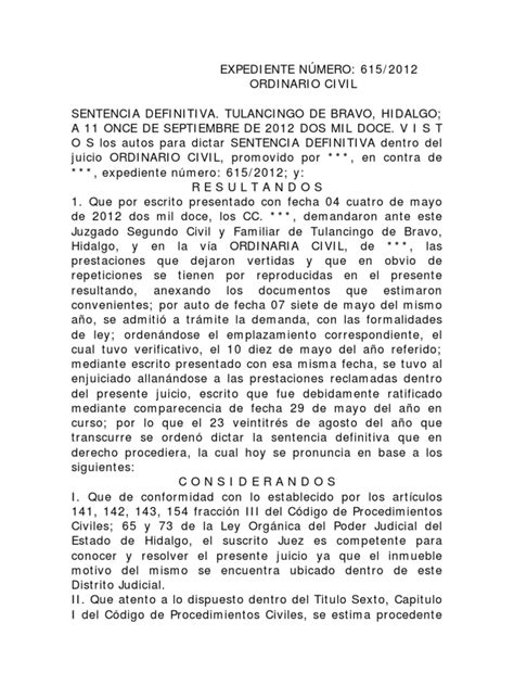 Demanda De Prescripcion Negativa Pdf