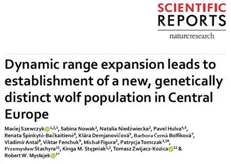 Range Expansion For Grey Wolf Populations