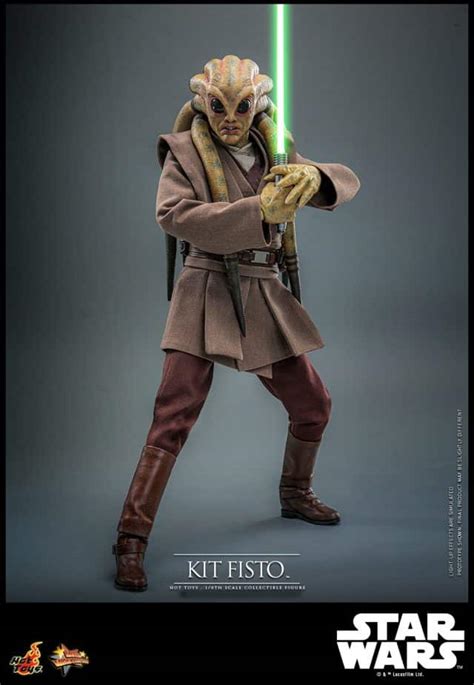Hot Toys Kit Fisto Sixth Scale Figure Star Wars Limited Collectible Comic Concepts