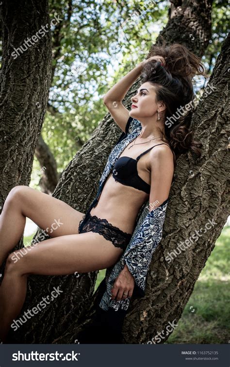 Beautiful Sexy Modern Hispanic Girl Lingerie Stock Photo Shutterstock