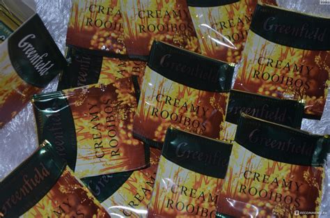 Чай Гринфилд (Greenfield) Creamy Rooibos - «самай ароматный чай» | отзывы